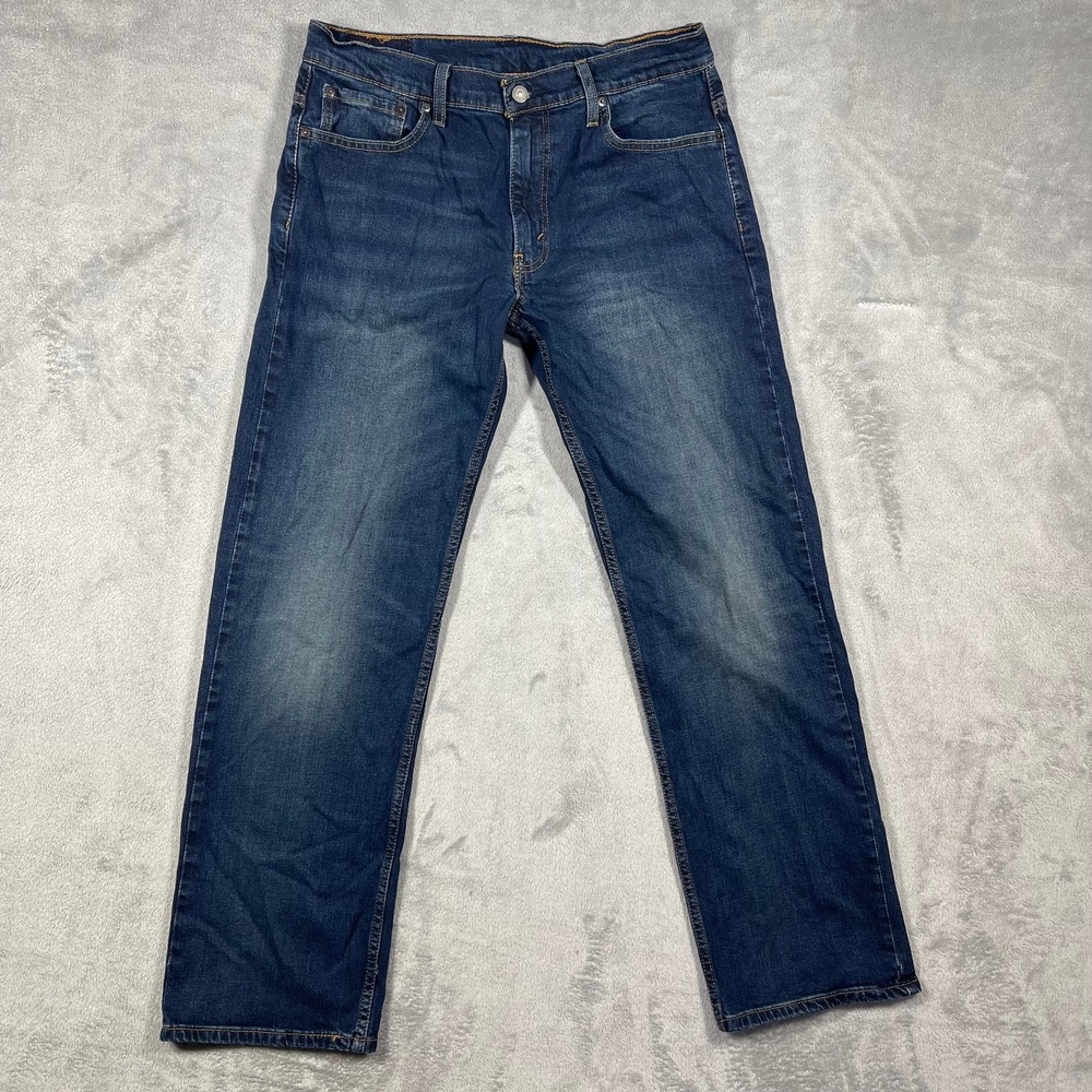 Levi's 541 Athletic Taper Jeans Mens 32x32(31) Blue Dark Wash Waterless Denim